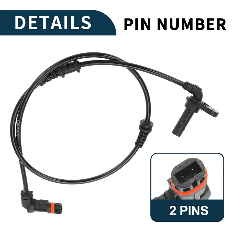 Mercedes-Benz E-Class Front Left ABS Wheel Speed Sensor (2009-2016)