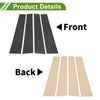 Dodge Ram 4 Pcs Carbon Fiber Pillar Window Trim (2019-2023)