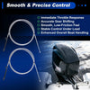 Marine Outboard 2 x Boat Throttle Shift Control Cable