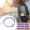 Throttle Shift Control Cable 500cm 16FT Marine Boat Blue