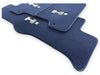 Hummer H3 with H3 Emblem Tailored Dark Blue Floor Mats (2005-2010)