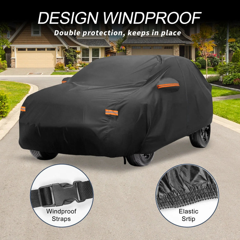 Acura RDX Driver Door Zipper Waterproof Aluminum Film Car Cover