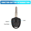 Mitsubishi Lancer Outlander Colt Grandis Key Fob Shell Case (2003-2023)