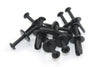 10x Plastic Screw Rivet Scrivet 8mm Car Bike Trim Liner Bumper Panel Interior