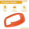 Jeep Renegade 4 x Orange ABS Interior Door Handle Bowl Cover Trim (2015-2023)