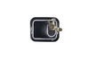 Jeep Wrangler TJ Front Right Chrome Outer Door Handle (1997–2006)