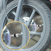 Motorcycle Car 4pcs / Tubeless Tire Valve Stem Extension Extender Adapter