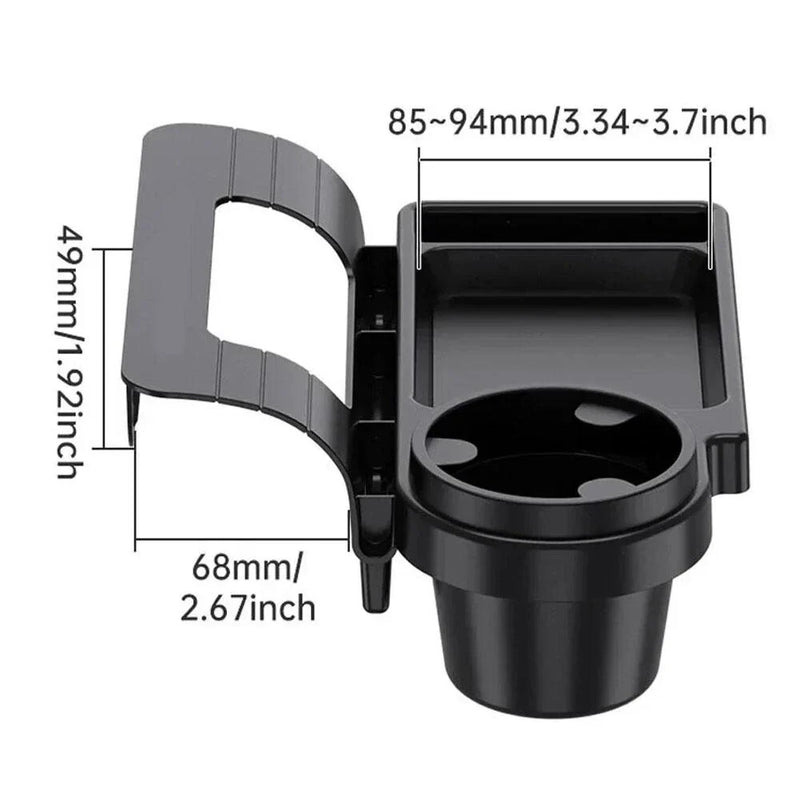 Car Car Multifunctional Storage Tray Door Side Hanging Organizer Cup Holder