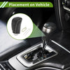 Toyota Corolla Pebbled Black Beige 1 Pc Gear Shift Knob Cover (2009–2013)