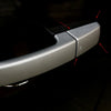 Land Rover LR2 LR3 Discovery Exterior Door Handle Cap Cover Grey (2007-2016)