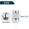 Hyundai Chrysler Toyota Kia 20 x Wheel Lug Nuts M12x1.5mm 34mm