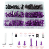 177 x M5/M6 Purple Fairing Screws