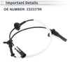 Chevrolet Colorado ABS Wheel Speed Sensor Rear Right (2015 - 2022)
