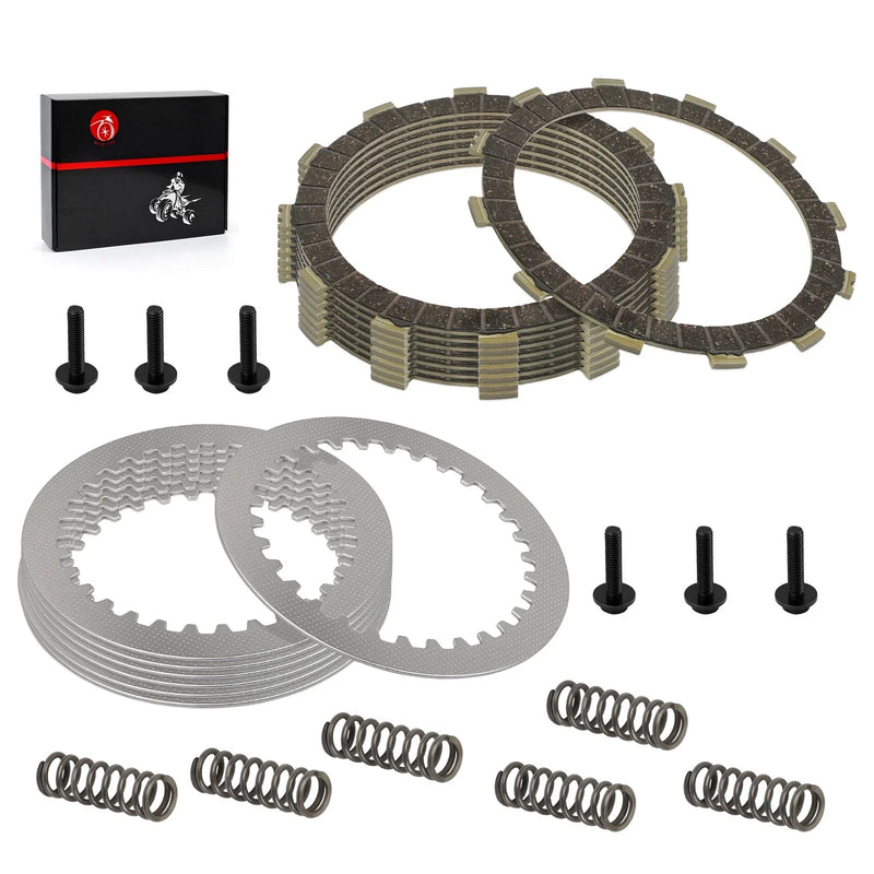 Yamaha YZ250 Clutch Friction Steel Plates & Springs Bolts (2002–2024)