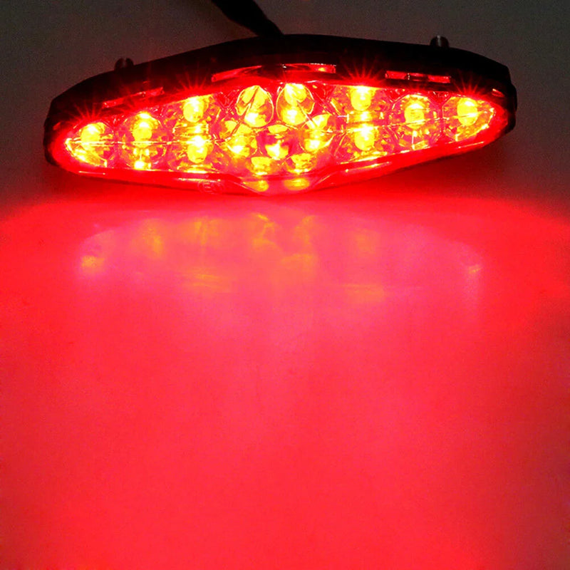 Honda, Yamaha, Harley ATV - Universal Smoke Lens LED Rear Tail Light