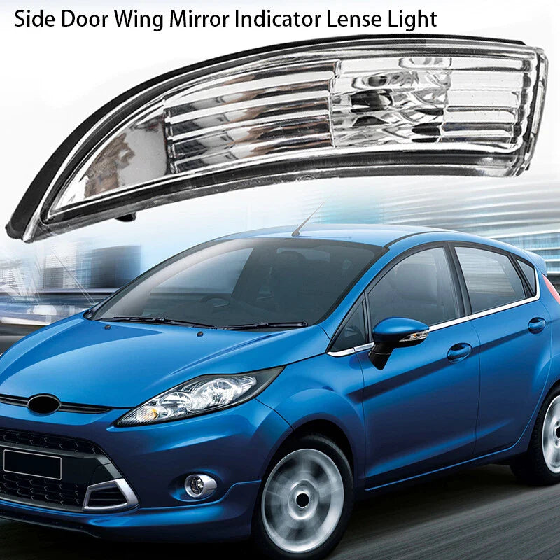 Ford Fiesta Left Side Rearview Mirror Indicator Light Lens Cover (2008-2017)