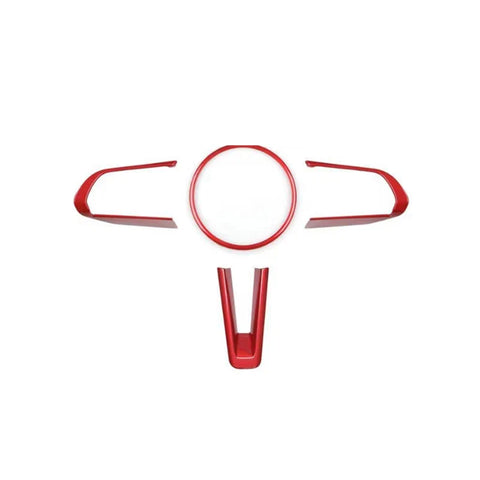 Mazda CX-50 ABS Red Steering Wheel Button Frame Cover Trim (2023–2024)