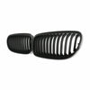 BMW E90 E91 3 Series Glossy Black Front Bumper Kidney Grille (2008-2011)