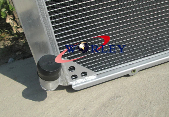 Patrol Y60 GQ Aluminum Radiator, Shroud, Fan & Black Hose (1997-1999)