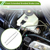 Nissan Patrol GQ Y60 2 x Front Extended Brake Line Hose Kit (1988-1997)