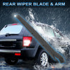 BMW 5 Series E61 15" Rear Windshield Wiper Blade Arm Set (2003-2010)