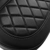 Harley Touring Road King Glide Black Driver Rider Backrest Pad (1988-2024)