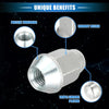 Chevrolet Malibu Impala 5pcs M12x1.5 Wheel Lug Nuts