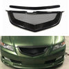 Acura TL Front Bumper Grille Carbon Fiber Black (2007-2008)