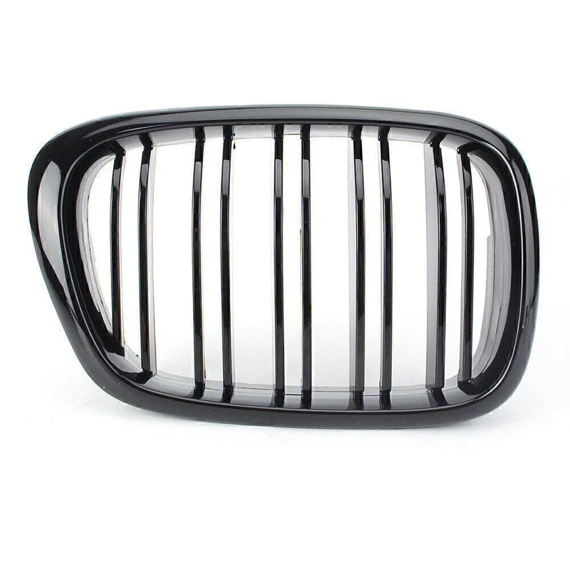 BMW 5 Series E39 Black Front Upper Bumper Mesh Grille (1995-2004)
