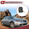 Acura TL 1 Set Pebbled Black Beige Gear Shift Knob Cover (2009-2014)