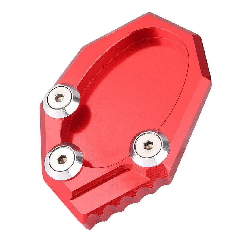 Kawasaki VERSYS 650 KLX250 (2010-2014) Red Kickstand Pad