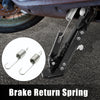 Honda CG125 2 x 8cm Silver Tone Metal Motorcycle Brake Pedal Return Spring
