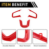 Jeep Wrangler JL JLU Steering Wheel Cover Trims (2018-2023)
