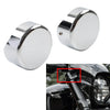 Harley Softail Breakout FXBR FXBRS Chrome CNC Upper Fork Caps (2018-23)