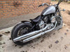 Yamaha Dragstar 1100 XVS1100 Black Rear Fender Mudguard (2000-2007)