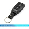 Hyundai Elantra Sonata 4 Button Car Key Fob Shell Case (2011-2020)