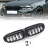BMW 3 Series G20 Matte Black Double Slat Grill (2019-2022)