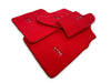 Bentley Continental GT Tailored Red Floor Mats (2004-2017)