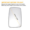 Mercedes Sprinter Right Upper White Heated Mirror Glass (1995-2006)