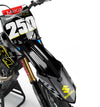 Suzuki RMZ 250 Granite Style Graphics Decals Sticker Kit (2007-2009)