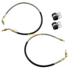 Polaris Scrambler 400 Front Brake Lines L/R W/Fitting (1995–1996)