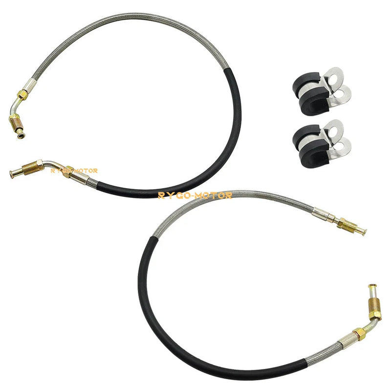 Polaris Scrambler 400 Front Brake Lines L/R W/Fitting (1995–1996)