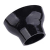 Black 2.5"-4" 63mm-102mm Straight Reducer Turbo Coupler Silicone Hose