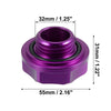 Honda Civic Aluminum Oil Filler Cap Cover Purple (1996-2000)