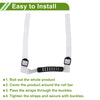 Jeep Wrangler YJ TJ LJ JK JL Sports (1987-2021) White Roll Bar Grab Handles
