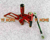 Kawasaki Ninja 250R Red Rearsets Foot Pegs (2008)