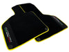 Lamborghini Huracan with Alcantara Leather & Yellow Trim Black Floor Mats