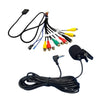 Car Radio Multimedia GPS SIM Card Slot Adapter 3.5mm Mic