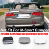 BMW 3 E92 Coupe E93 Convertible Rear Bumper Tow Hook Eye Cover (2010–2013)