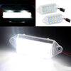 Mitsubishi Lancer EVO VIII IX X White LED License Plate Light (2003-2015)